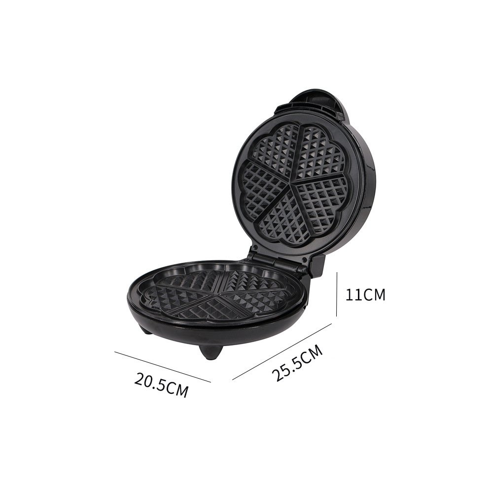 heart waffle maker details