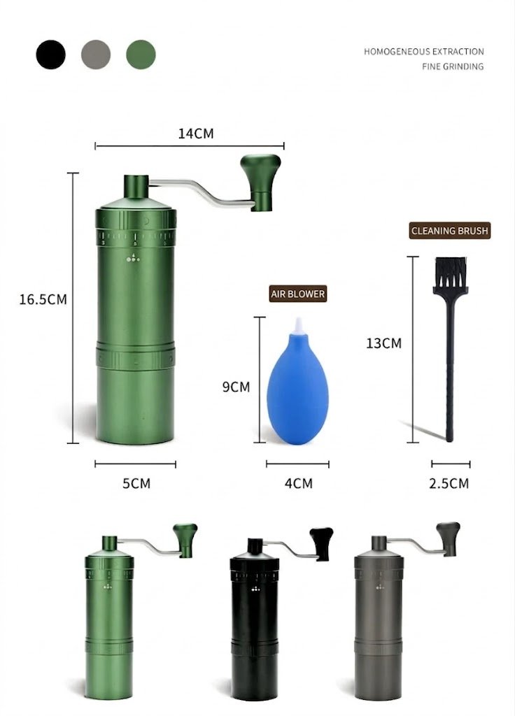 manual coffee grinder package